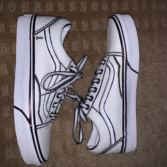cartoon white vans